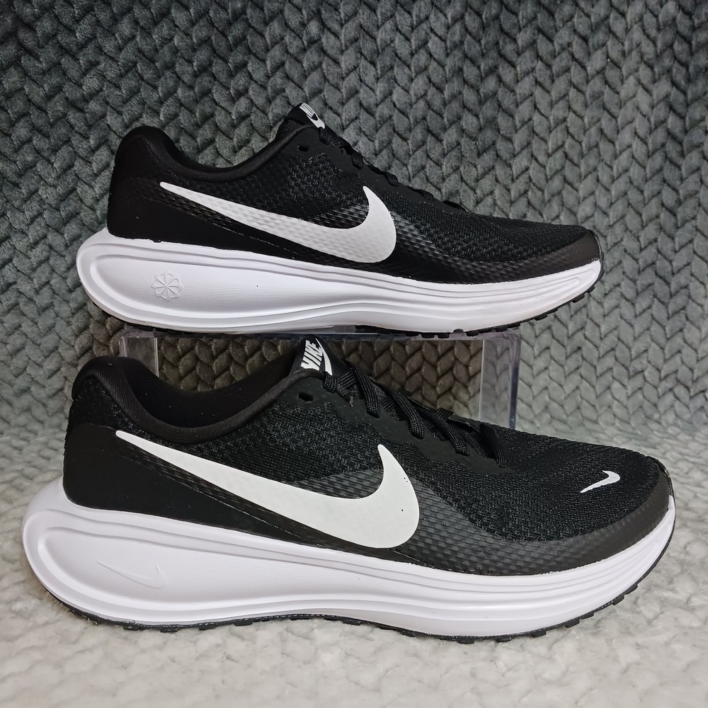 Nike Revolution 8 Black White Women's Walking Running Sneakers Shoes Size 9
